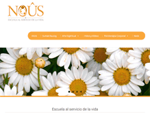 Tablet Screenshot of nousescuela.com